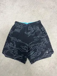 New Balance ショートパンツ 黒/グレー us S jp M
