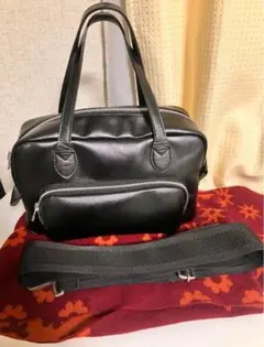 ★ジェーンマープル★バイオリン型 本革バッグ【黒】美品 2025年最新】ジェーンマープル レディース ショルダーバッグの