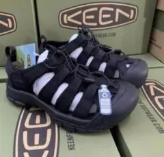 KEEN24cm ブラック スポーツサンダル