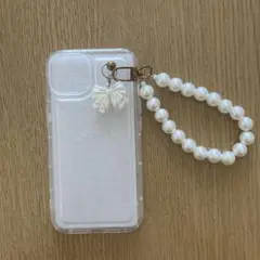 iPhone13/14 スマホケース リボン