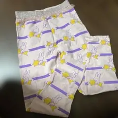 ウサギと星柄キッズスパッツ 120