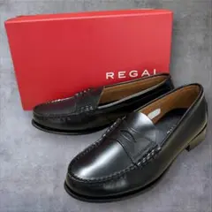 C285/新品 箱付き REGAL リーガル ローファー ブラック ビジネス