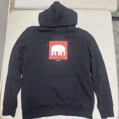 Finlayson 象プリント パーカー Mサイズ 黒
