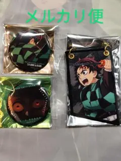 鬼滅の刃　無限城編　缶バッジ　ワッペン