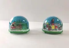ドイツ製スノードーム2個 白雪姫 赤ずきん WALTER&PREDIGER社