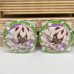メイドインアビス　探窟家の休息くじ　缶バッジ　おすわり　ファプタ　2点セット