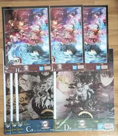 一番くじ　鬼滅の刃　繋いだ軌跡　ビッグメタリックシート　ポスターコレクション
