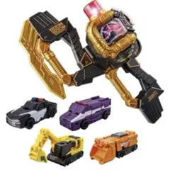 BANDAI爆上戦隊ブンブンジャーブンブラック＆ブンオレンジ コンプリートセット