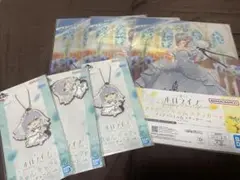 ホロライブ　一番くじ　白銀ノエル　クリアファイル　ラバーチャーム