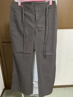 KUMIKYOKU チャコールグレー パンツサイズ2