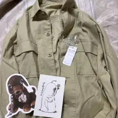 フォークアンドスプーン　ブルゾン　アウター　ジャケット　ヒグチユウコつき