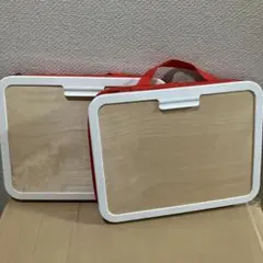 IKEA イケア　MALA モーラ　ポータブルお絵描きケース　2個セット