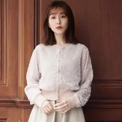 【新品未使用】田中みな実 CLANE FLORETS OPAL CARDIGAN