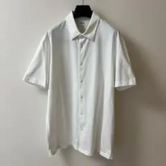 ユニクロ エアリズムフルオープンポロシャツ 白 XL