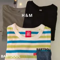 H＆M★BABYDOLL 120 Tシャツまとめ売り