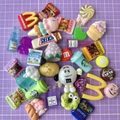 色々 お菓子 食べ物 デコパ セット