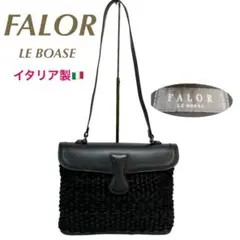 FALOR★ファロール★イントレチャート ショルダーバッグ レザー イタリア製