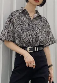 【ほぼ新品】PAGE BOY ネオボヘミアンショートスリーブシャツ