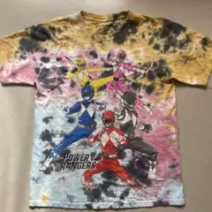 Power Rangers タイダイ Tシャツ M パワーレンジャー