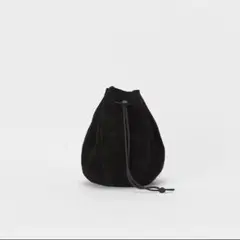hender scheme 巾着バッグ 黒