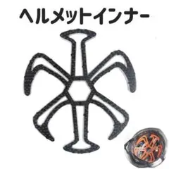 ヘルメット用インナーパッド ベンチレーション ライナー シリコン