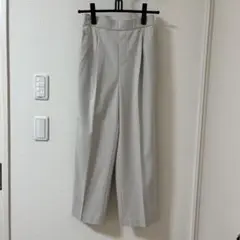 グローバルワーク ウツクシルエットストレートパンツ
