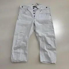 johnbull ホワイトデニムパンツ　ユニセックス　日本製