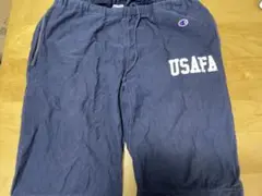 【F2】Champion USAFA ネイビー ショートパンツ X-LARGE