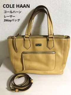 COLE HAAN コールハーン レザー2Wayバッグ