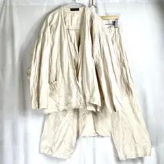 shirin guild シリンギルド リネン サルエルパンツ vintage shirin guild シリンギルド リネン サルエルパンツ vintage