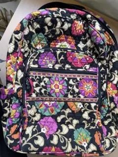Vera Bradley 花柄 キルティングリュックサック