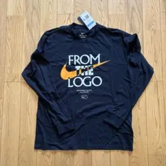 【新品未使用】Nike ロゴプリント Mサイズ 長袖Tシャツ　オーバーサイズ