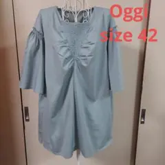 お値下げしました♥Oggi Club ミントグリーン チュニック サイズ42