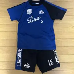 LUZ e SOMBRA サッカーウェア 青黒　130サイズ