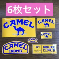 CAMEL(キャメル)ステッカー 6枚セット