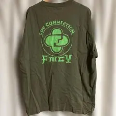 FNCY LUV CONNECTION オリーブグリーン Tシャツ