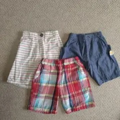 男の子　半ズボン3点セット　100サイズ相当　まとめ売り