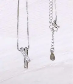 ネックレス シルバー S925 レディース キュービックジルコニア