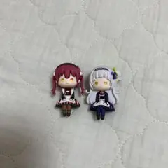 宝鐘マリン 紫咲シオン フィギュア2体セット
