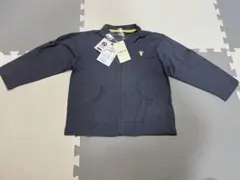 【新品未使用】coen パーカー　UVカット仕様　110cm グレー