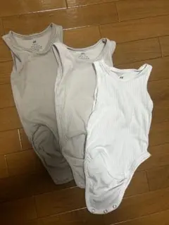 H&M オーガニックコットン肌着 3枚セット
