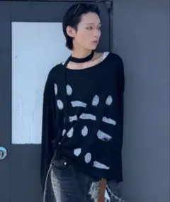 モールスコードグラフィックシアーロンT INTER FACTORY カイチくん