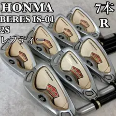 【希少良品】ホンマ べレス IS-01 2S アーマック6 49 R レフティー