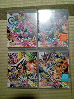 Blu-ray 仮面ライダーエグゼイド 全巻 1、3巻開封 2、4巻未開封