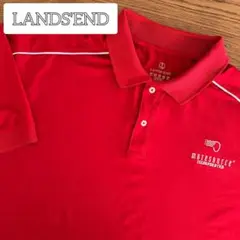 【匿名配送】LANDS'END ゴルフ 半袖 ポロシャツ 2XL【美品】