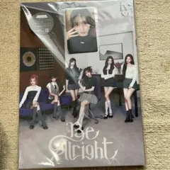 IVE Be Alright　初回生産限定盤E　ガウル　トレカ　開封済み