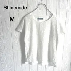 Shinecode トップス レース ラグランスリーブ フレンチ袖 M