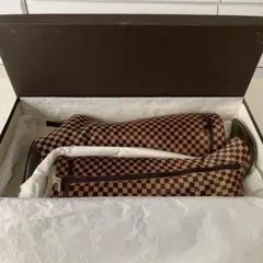 LOUIS VUITTON/ダミエハラコブーツ