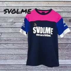 SVOLME スボルメ スポーツTシャツ 半袖 ネイビー/ピンク 150cm