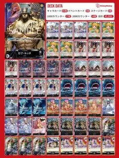赤青マルコ 構築済み デッキ 調整パーツ 仮想赤青エース】赤青マルコ 構築済みデッキ - メルカリ